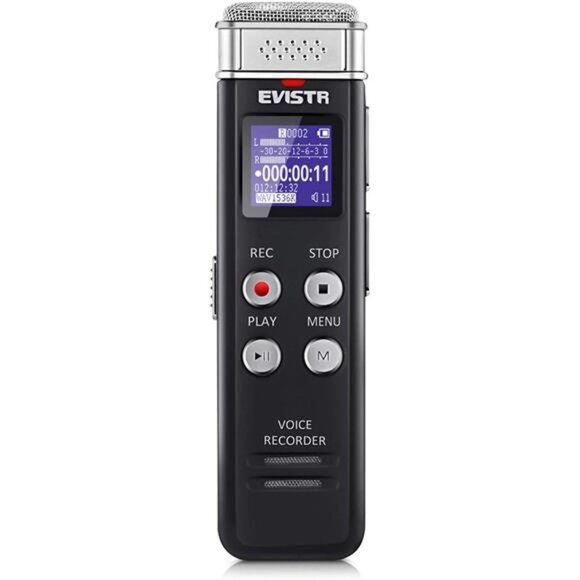 16 GB Digital Voice Recorder Voice Activated Recorder with Playback - Picture 1 of 6